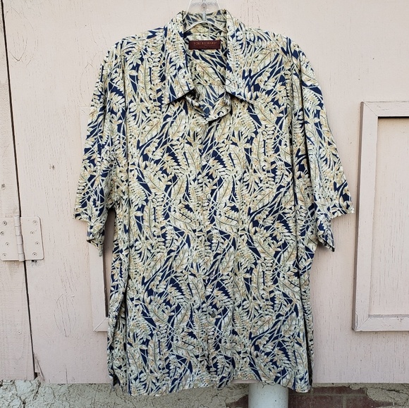2XL men TORI RICHARD short sleeve button shirt - Picture 2 of 8